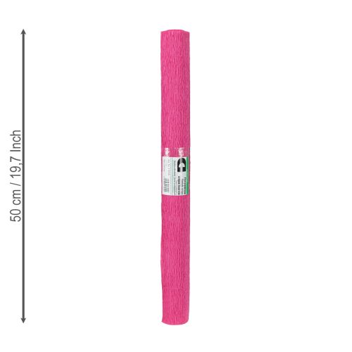 položky Kvetinárstvo krepový papier ružový 50x250cm