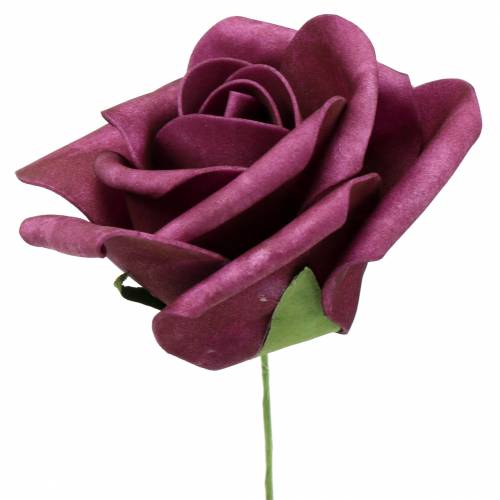 položky Penová ruža Ø10cm Mauve 8ks