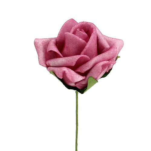 položky Penová ruža Ø4,5cm Erika 36ks