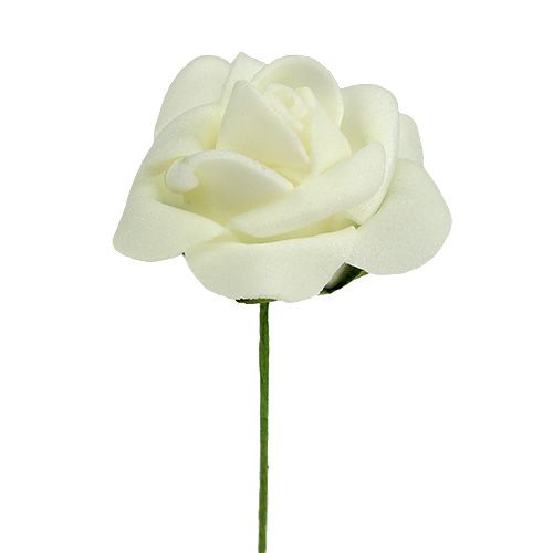 položky Penová ruža Ø3,5cm krémová 48ks