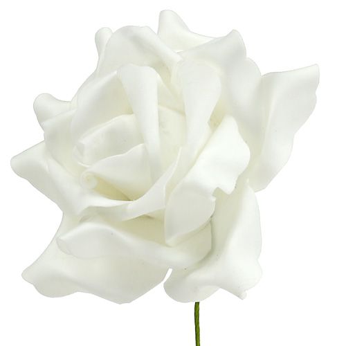 Floristik24 Penová ružová biela Ø15cm 4ks