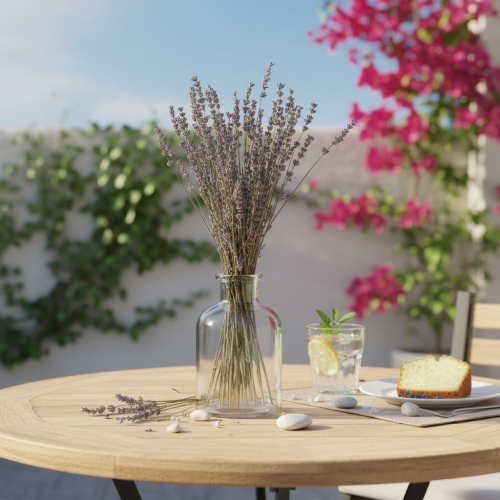 položky Sušená levanduľa, voňavé sušené kvety, 35-40 cm, 100 g