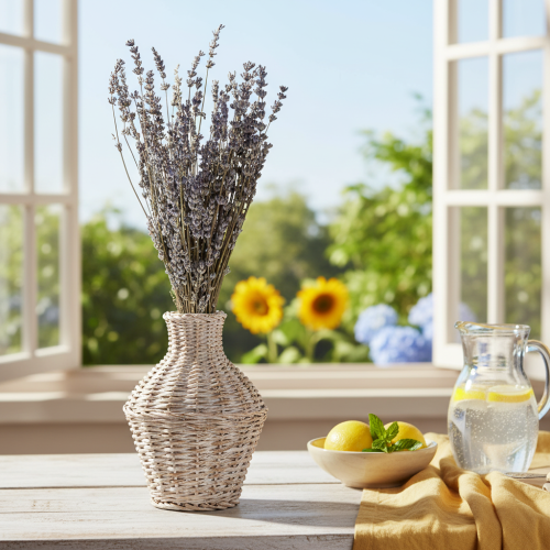 položky Sušená levanduľa, voňavé sušené kvety, 35-40 cm, 100 g