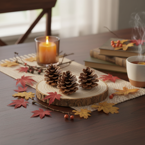 položky Čierne borovicové šišky, prírodné ozdobné šišky, borovicové šišky, 5-8 cm, 250 g