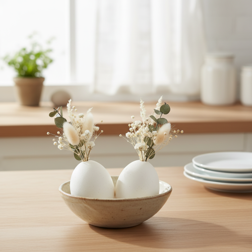 položky Biele slepačie vajcia, 10 kusov