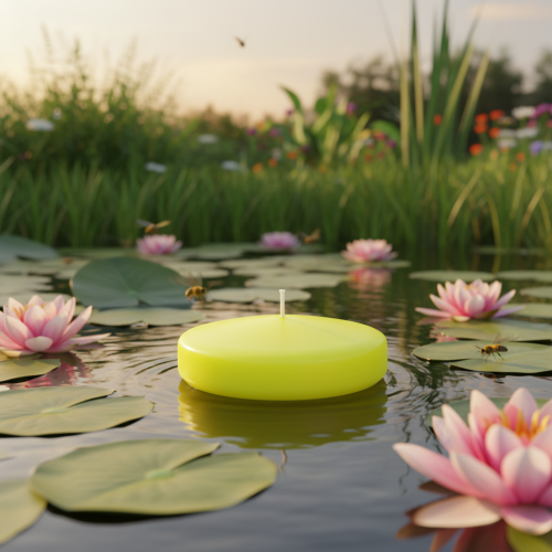 položky Plávajúca sviečka, všestranné možnosti dekorácie pre elegantné stolové dekorácie a udalosti, 8 cm, 8 kusov