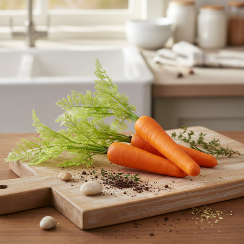 položky Dekoračná mrkva umelá zelenina L30cm 3 ks