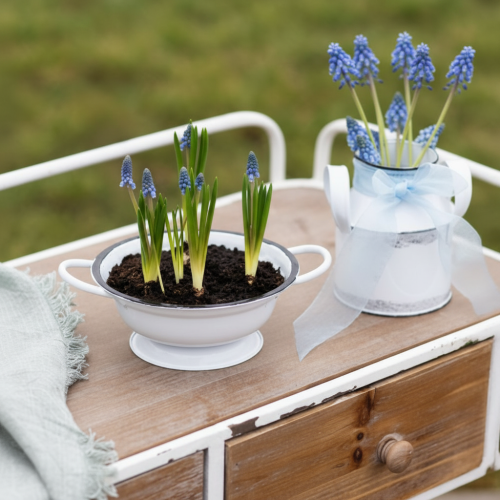 položky Kovová dekoratívna miska, biela a čierna, Ø16,5 cm, V6,5 cm, 4 kusy