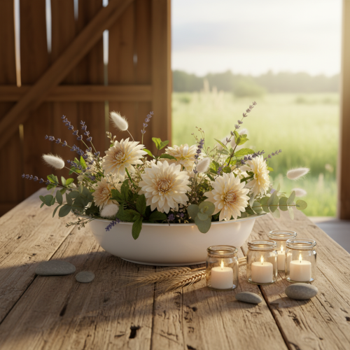 položky Kovová misa, vzhľad bieleho smaltu, Ø29cm, V7,5cm