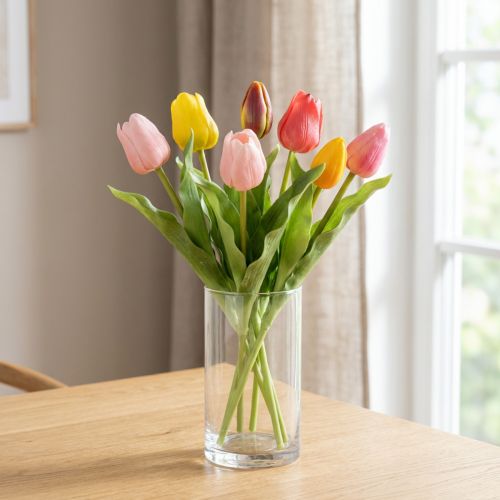 Umelé tulipány, rustikálna