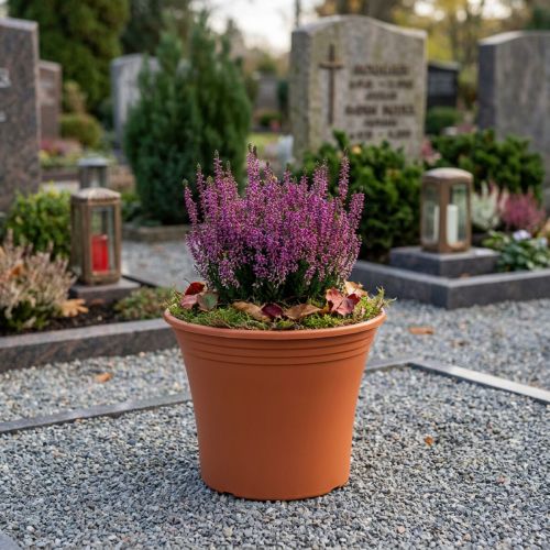 Črepník “Irys” plastový terakota Ø15cm V13cm 1 ks | Floristik24.sk