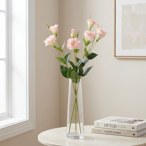 Lysianthus umelý ružový 87,5cm | Floristik24.sk