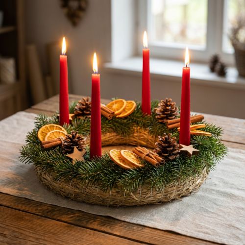 Slamený základ pre veniec, 35 cm, sada 2 kusov, veniec na dvere, adventný veniec | Floristik24.sk