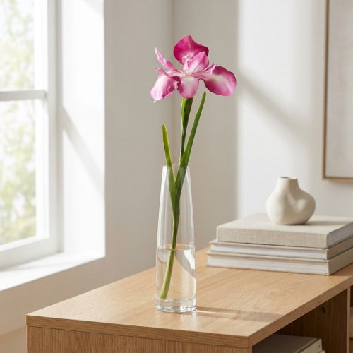 Iris umelý ružový 78cm | Floristik24.sk