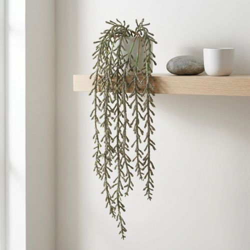 Šťavnatý úponok visiaci zelený, bronzová metalíza 114 cm | Floristik24.sk
