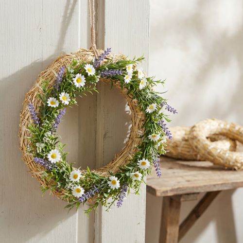Článok Slamené krúžky na DIY dekorácie a kvetinárstvo 15/3 cm 10 ks