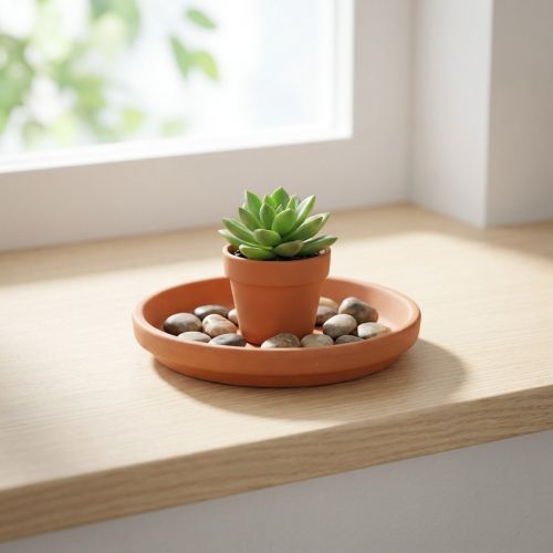 Podložka pod kvetináč, terakota, miska na jedlo, aranžmán Ø8,8 cm | Floristik24.sk