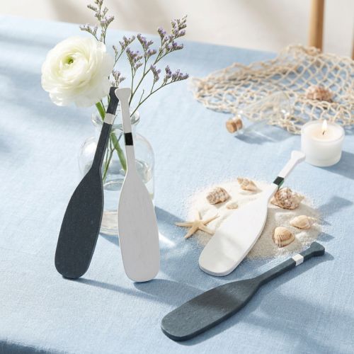Článok Miniatúrna dekorácia pádla pre námornícku výzdobu, 8 cm, 18 kusov