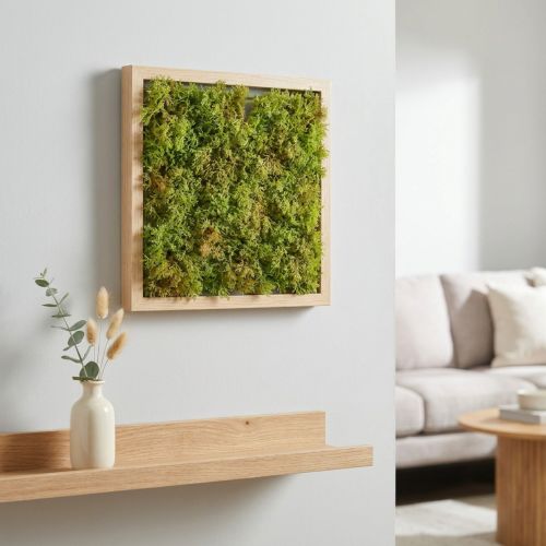Podložka z umelého machu – ideálna na machový obrázok svetlozelený 25×25cm | Floristik24.sk