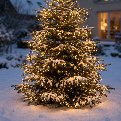 LED ryžová svetelná reťaz teplá biela pre exteriér 720er 54m | Floristik24.sk