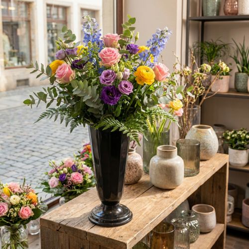 Regulačná váza Szwed Black Ø19cm | Floristik24.sk