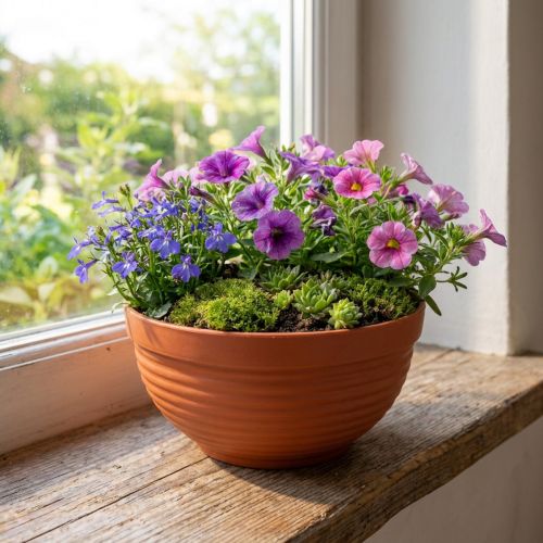 Článok R-miska plastová terakota Ø13cm, 10 kusov