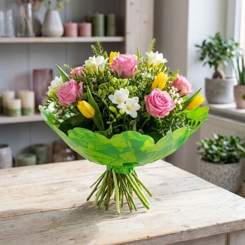 Manžety Rondella Ø38cm Zelená 50p | Floristik24.sk
