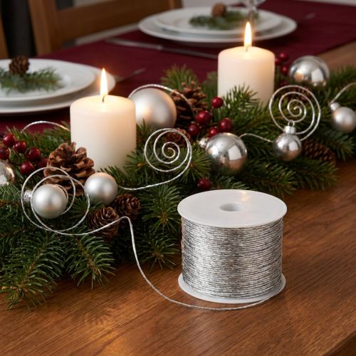 Drôtený strieborný Ø2mm 100m