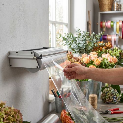 Nástenný zásobník na papierové fólie ZAC 75 cm | Floristik24.sk