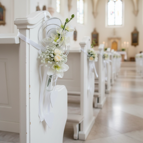 položky Vešiak na lavicu s trubicou a srdcom, 18 cm, 6 kusov