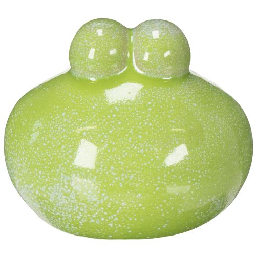 položky Dekoratívna keramická figúrka žaby na dekoráciu obývačky a stola, 10 cm, 4 kusy