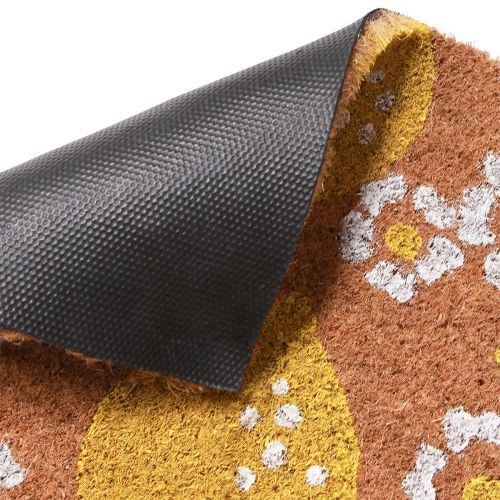 položky Rohožka citróny a kvety kokosová rohož 40×60cm