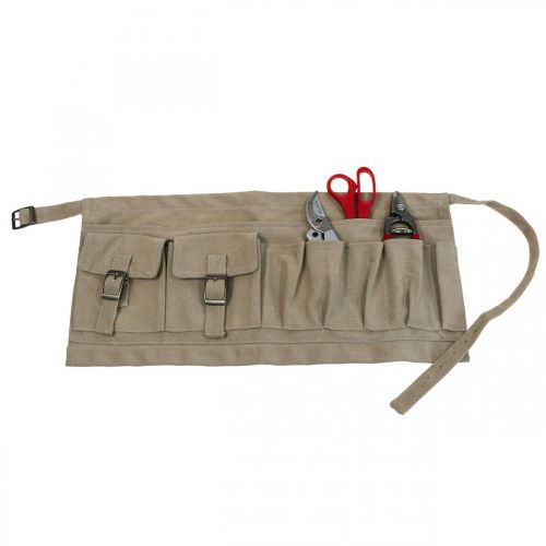 Floristik24 Taška na záhradné náradie Belt Garden Belt Khaki L112cm