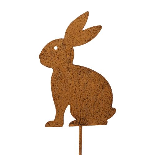 položky Záhradný kolík hrdzavý zajačik záhradná dekorácia Veľkonočná dekorácia 11cm×15cm