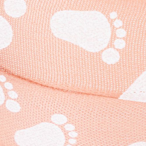 položky Darčeková stuha na detské nožičky, krstná dekorácia, ružová stuha, 25 mm, 16 m