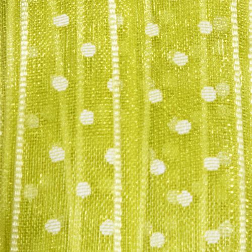 položky Stuha s bodkovaným vzorom na ozdobné balenie darčekov, šírka 1,5 cm, dĺžka 20 m