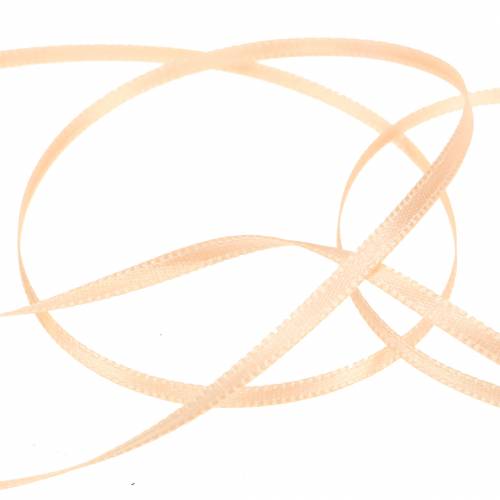 položky Darčeková stuha saténová stuha dekoračná stuha lososová 3mm 50m