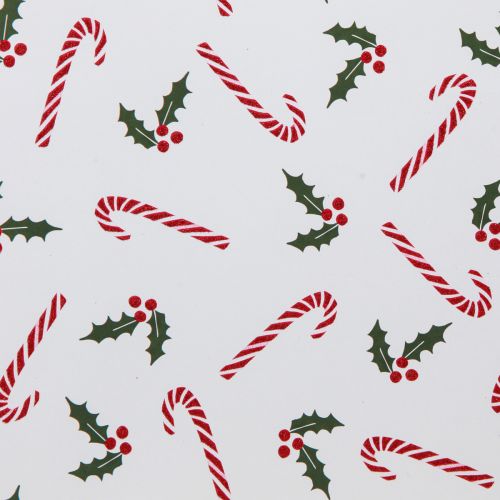 položky Vianočná darčeková taška s rúčkami červená biela 24×18×8cm 4ks