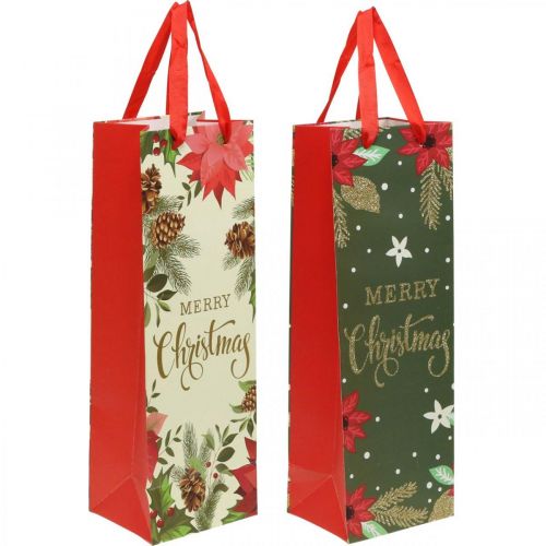 Darčekové tašky Vianočná darčeková taška Merry Christmas 12×36cm 2ks