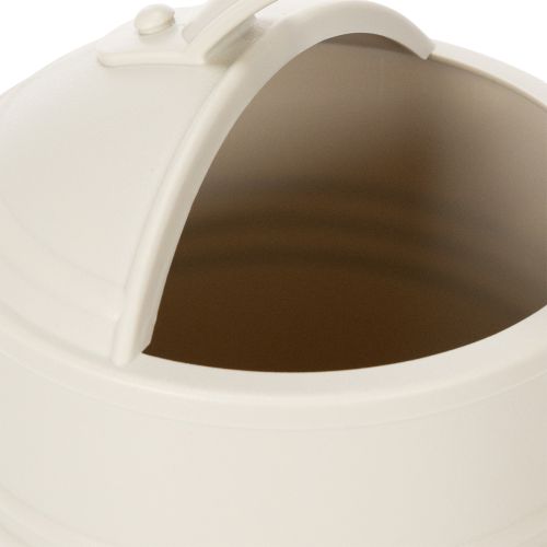 položky Polievanie kanvicou s odnímateľnou ružovou hlavičkou. Ideálne pre izbové rastliny a balkóny. Biela. 32 cm.