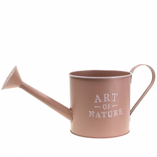 položky Vintage dekoratívny kvetináč/krhacia kanvica, staroružový zinok, Ø16,5 cm V17 cm