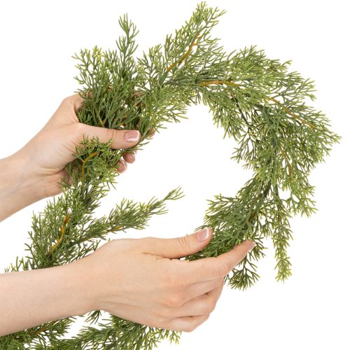 Girlanda z umelej jedle na dvere a okná, 200 cm | Floristik24.sk