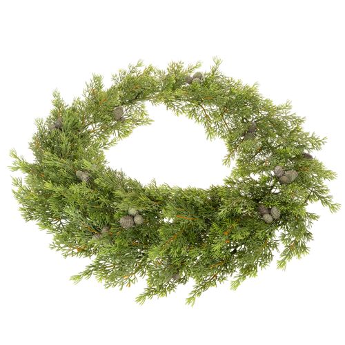 Girlanda z umelého cyprusu s kužeľmi, 180 cm, na stôl a dvere | Floristik24.sk