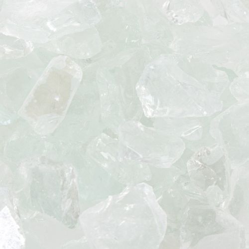 položky Sklenené kamene 25mm - 35mm prírodné farby 2kg