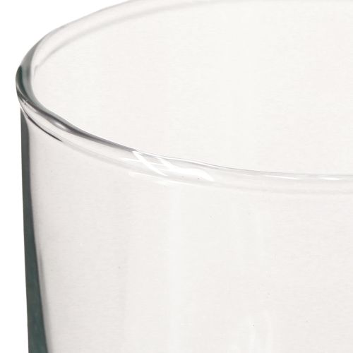 položky Sklenená váza, váza na kvety, dekoratívna váza bezfarebná Ø9cm V10cm