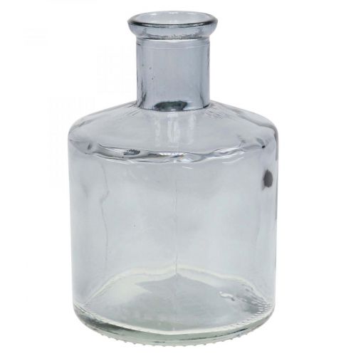 položky Sklenená váza lekárenská fľaša dekoračná sklenená dekoračná váza tónovaná Ø7cm 6 kusov