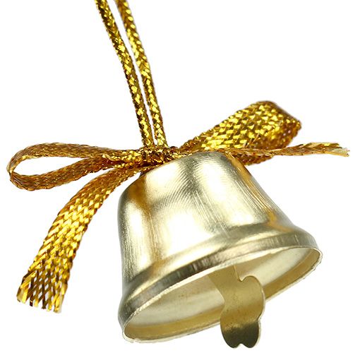 Floristik24 Zvonček zlatý 2,5cm 12ks