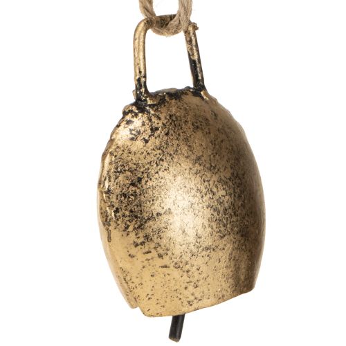 položky Vianočná ozdoba na stromček, kovové zvončeky, dekorácia vo vintage dizajne