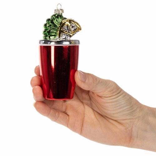 Mini koktailové ozdoby na zavesenie na vianočný stromček, 14 cm, 6 kusov | Floristik24.sk