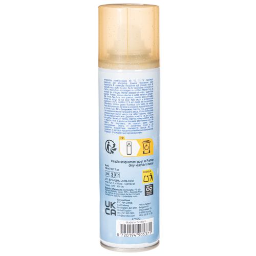 Zlatý trblietavý sprej na vianočné ozdoby, 150 ml | Floristik24.sk